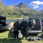 Obersee Tauchen und Zelten